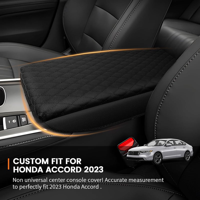 Rilsen Honda Accord 2023 2024 2025 2026 Center Console Cover Armrest Cover Armrest Cushion Pad Cover for Honda Accord Accessories - Image 2
